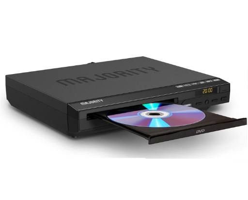 Majority DVD Player for TV HDMI and RCA Ports Multi Region Slim with RC