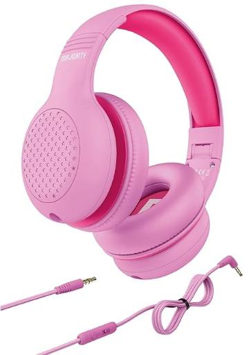 Majority SUPERSTAR Kids Over Ear Headphones Pink