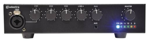 [25683] Adastra UA30 100V Compact Amplifer Mixer 30W 953.183UK