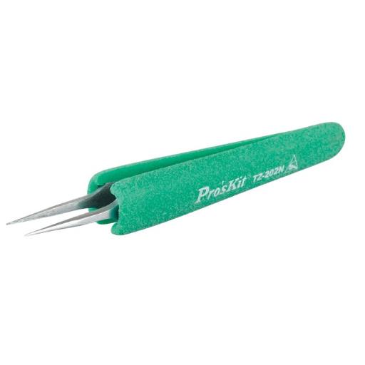 [25577] Proskit Tweezers with Ergonomic Grip TZ-202