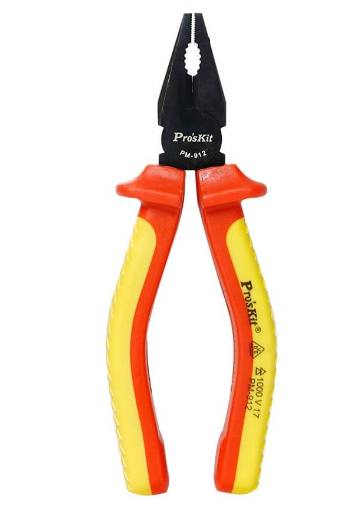 [25571] Proskit VDE Insulated Combination Pliers PM-912