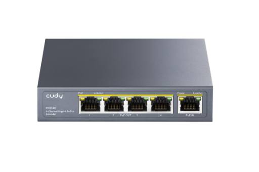 [25390] Cudy POE40 4-Channel Gigabit POE+ Extender 60W