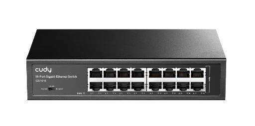 [25385] Cudy GS1016 16-Port Gigabit Ethernet Switch R/M with UK Plug