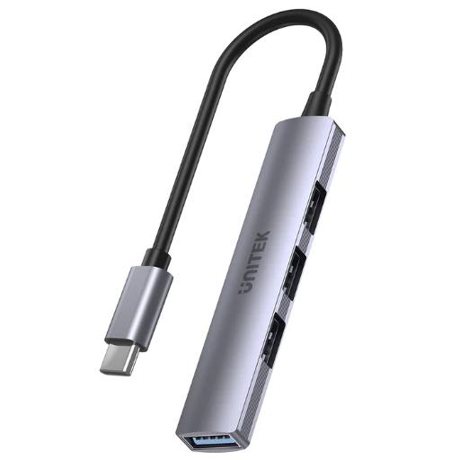 Unitek USB-C Hub 4port 3xUSB2.0 1xUSB3.0 H1208B