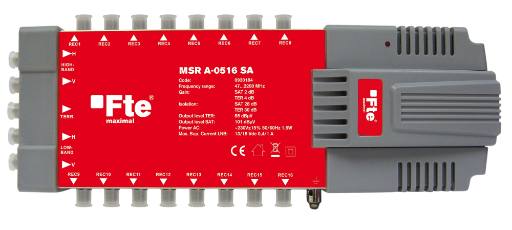 [25256] FTE MSRA0516 5/16 Active Sat/Ter Multiswitch