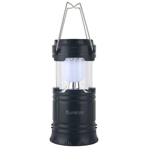 [25194] Uniross ULSA05 Solar & USB Rechargeable 360 degrees Lantern with Powerbank