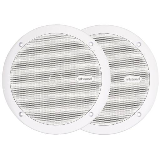 Artsound MDC64.2 W Ceiling Marine Speakers IP66 6.5'' White (pair)