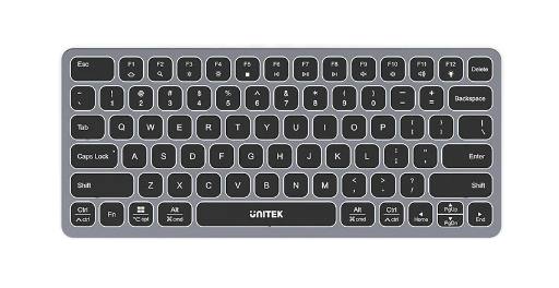 Unitek 9in1 Keyboard & USB-C 3.0 Hub 4x USB Ports HDMI 4K60Hz Card Reader & 100W PD D1092A