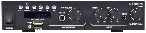 [25043] Adastra A200 Stereo Amplifier BT/USB/FM 2x35W@8ohm 953.425UK