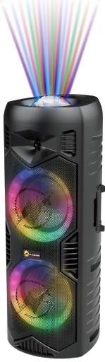 [25006] N-Gear LGP-5150 Portable Speaker with Disco Ball 1x Wireless Mic BT/USB & Powerbank Function