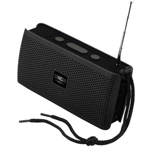 [24799] SonicGear SONICGO! RDO30-X Portable BT/FM/USB Speaker Black