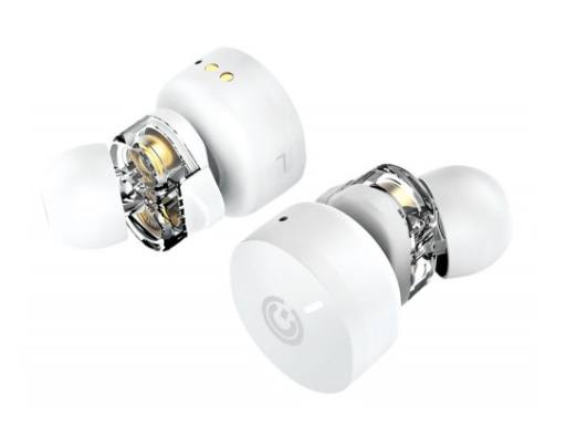 [24780] SonicGear HYPERBASS TWS 7 Dual Driver Sweatproof Earphones White