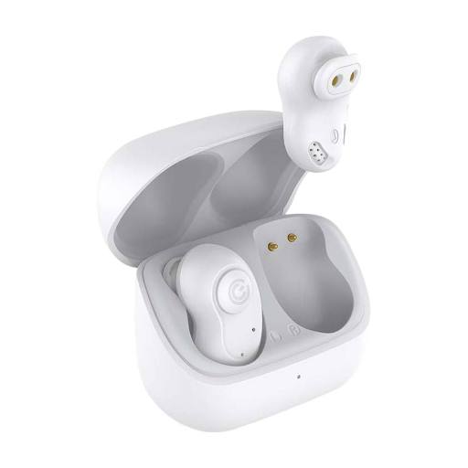 [24775] SonicGear EARPUMP COMFY1 TWS IPX5 Earphones White