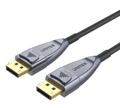 [24723] Unitek DisplayPort 1.4 Cable ActiveOptical 8K/240Hz 20.0m C1618GY