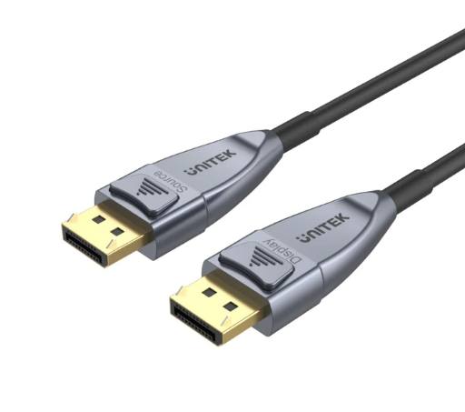 [24722] Unitek DisplayPort 1.4 Cable ActiveOptical 8K/240Hz 10.0m C1616GY