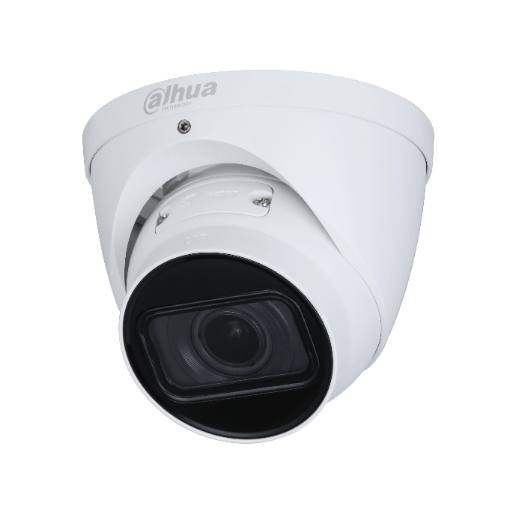 Dahua IP 2.0MP Dome Eyeball 2.7-13.5mm True WDR IVS AI Features (SMD,Perimeter Protection, Smart Search) HDW2241T-ZS