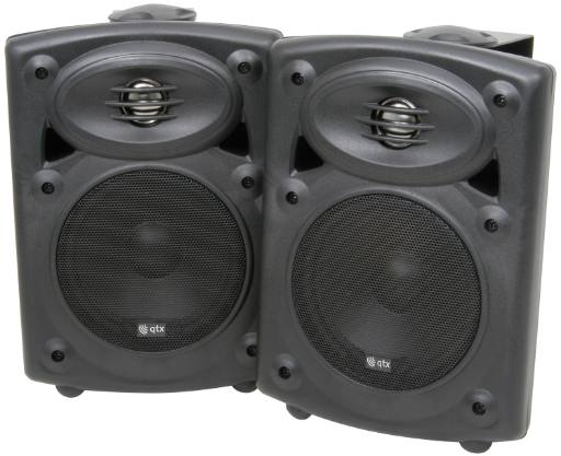 [24639] QTX QR5B Active Onwall Speakers Pair 5.25'' 2x20W Black 178.200UK