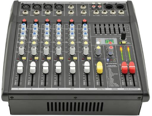 Citronic CSP408 8 Channel Mixer & Amplifier 400W with DSP 170.841UK