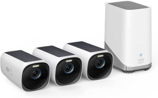 [24367] Anker Eufy Security Camera Kit Eufycam3 3+1 Home Base