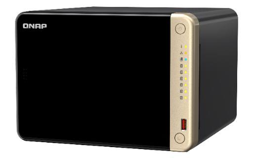 [24201] QNAP NAS 6-Bay Tower Intel Quad-Core, 8GB RAM, PCIe Slot, SSD Caching, Dual 2.5GbE & HDMI 2.0 TS-664