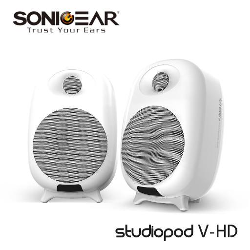 [24074] SonicGear StudioPod V-HD 2.0 80W Active Bluetooth Speakers Optical Input & Remote Control