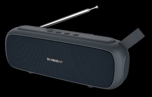 [30030] SonicGear Portable Speaker BT/FM/USB/SD P8000 Super Graphite