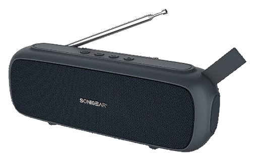 [30030] SonicGear Portable Speaker BT/FM/USB/SD P8000 Super Graphite