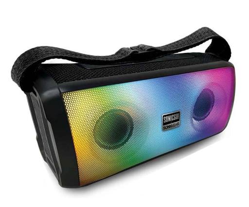 [24045] SonicGear SONICGO!3 RGB Portable Bluetooth Speaker with FM Radio & USB