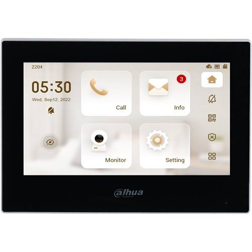 Dahua VD IP Wireless Doorphone Monitor VTH2621G-WP (Black)