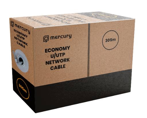 [23562] Mercury Economy CAT6 CCA Outdoor Cable 305m 808.027UK