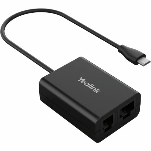 [23408] Yealink Headset Adapter for Wireless Headset WH62/WH63 to 3rd Party IP Phones (Grandstream,Cisco,Poly, Avaya) EHS60