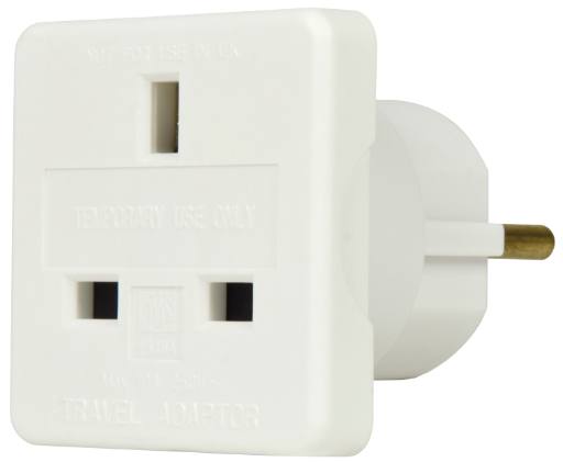 [23317] Mercury UK to Schuko Travel Adaptor 429.905UK