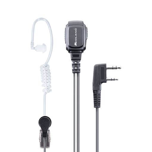 Midland MA31-LK PRO Earphone with Microphone 2-Pin Kenwood (Suitable for Midland CT Series, D10 & G13)