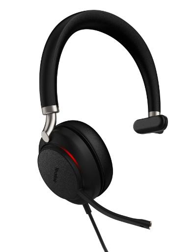 [23298] Yealink Headset Wired USB Dual-Mic Noice Cancelling USB-A with Bluetooth UH38 Mono Teams
