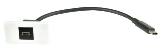 AV:Link Wall Plate Module USB-C 3.0 122.537UK