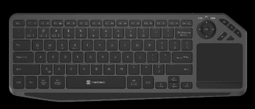 Natec Keyboard Wireless 2.4GHz & Bluetooth with Touchpad TURBOT 2