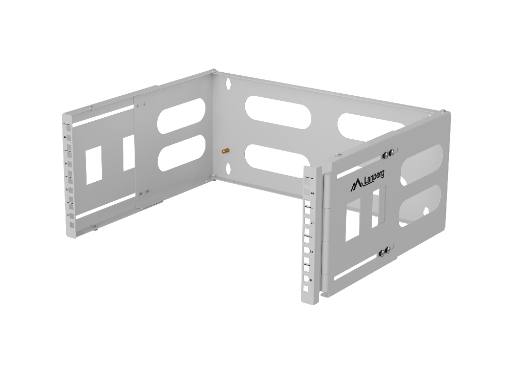 [29991] Lanberg Rack Wall Mount Folding Bracket 19" 4U 497X400/240 Grey FB01-5404-10S