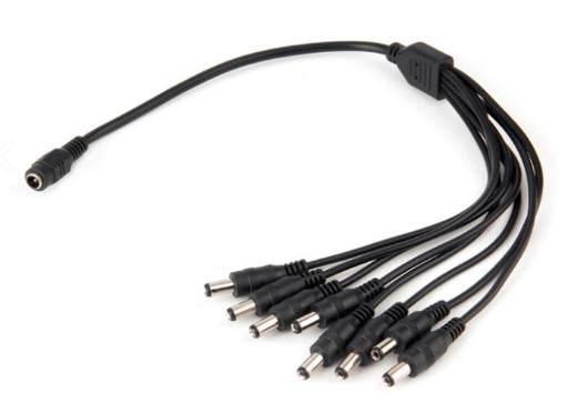 [22754] Casview PSC18 Power Splitter Cable 1in 8out