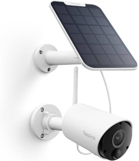 [29979] Reolink BP Outdoor Battery Camera 5MP ARGUS Eco White (B320) + 6W Panel White (Hard Bundle)
