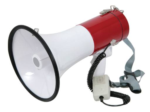 Adastra Megaphone with Grip & Siren 30W 952.019UK