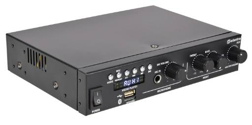 [22605] Adastra A22 Stereo Amplifier USB/FM/BT 2x25W@8ohm 953.422UK