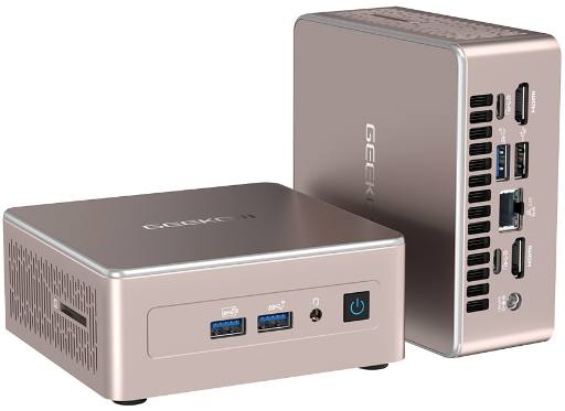 GEEKOM A5 Mini PC - AMD Ryzen 7 5825U, 16GB RAM, 512GB SSD