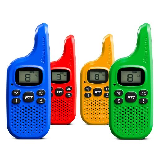 [22212] Midland XT5-4 Family Walkie Talkie Set of 4