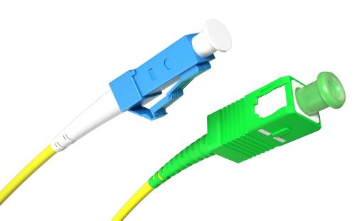 [22112] Opton Fiber Patch Cord SC/APC-LC/UPC SM Simplex 10.0m