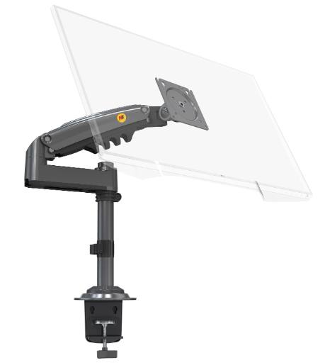 NBMounts H100 Single Arm Gas Desktop Monitor Mount (upgraded version)