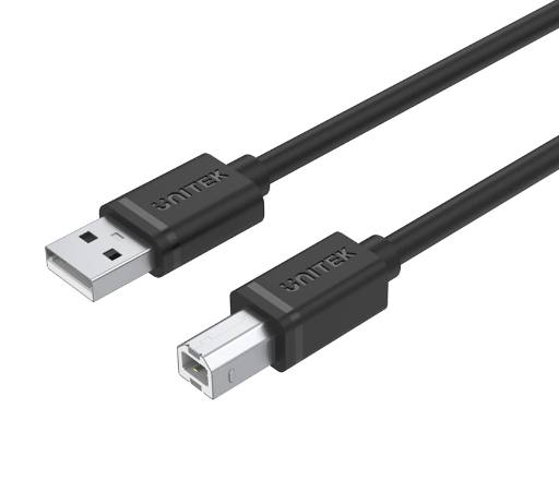 [21964] Unitek Y-C421GBK USB 2.0 Cable A-B 5m