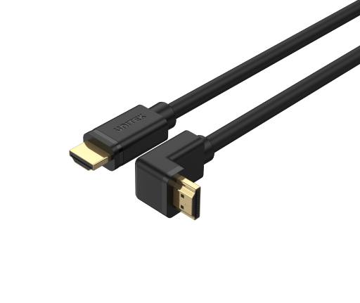 [21961] Unitek Y-C1008 HDMI Right Angle 4K/HDR Cable 270 Degrees 2m