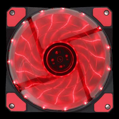 [21791] Gamemax GMX AF12R Red Led Fan