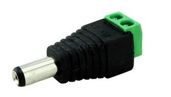 Casview Power connector male 2.1mm CBN-015