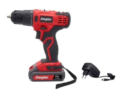 [30608] Energizer Power Tool Starter Kit With Cordless Drill /Battery (20V 2A) And Charger
